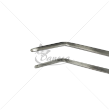 Ilgas lenktas pincetas 26,5 cm