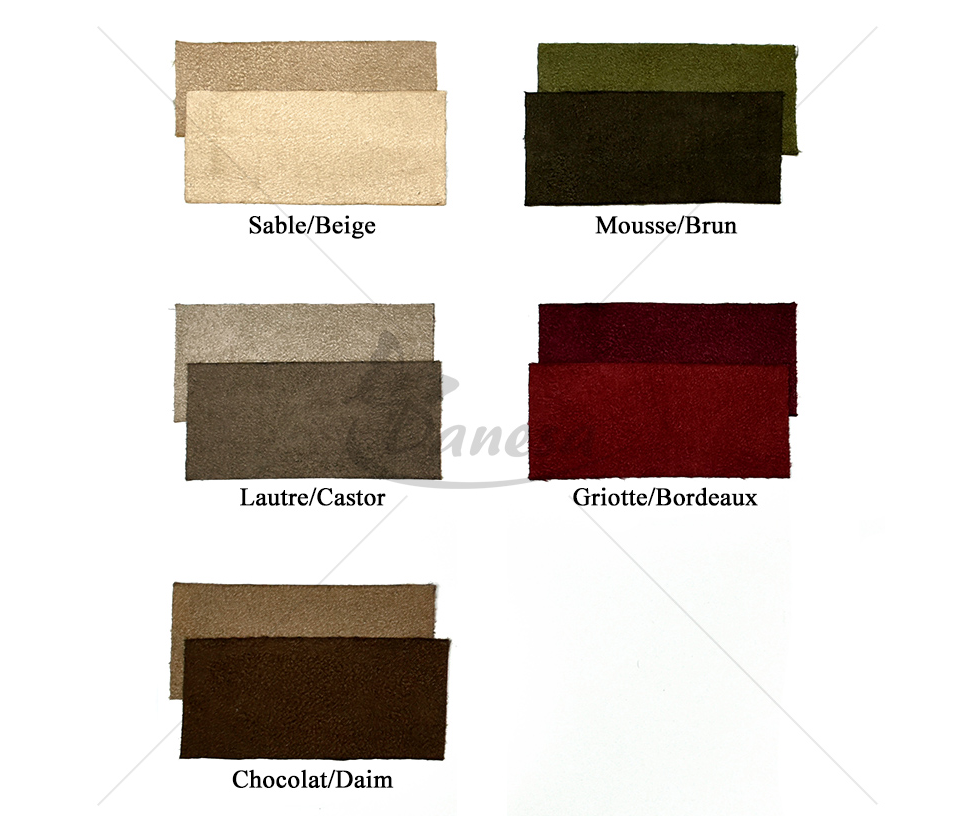 Double-sided artificial suede / Alcantara equivalent