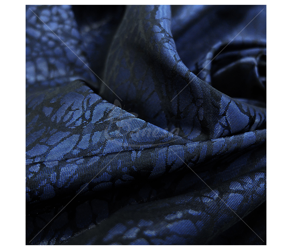 Jacquard fabric.