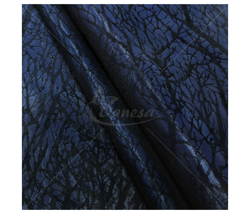 Jacquard fabric.