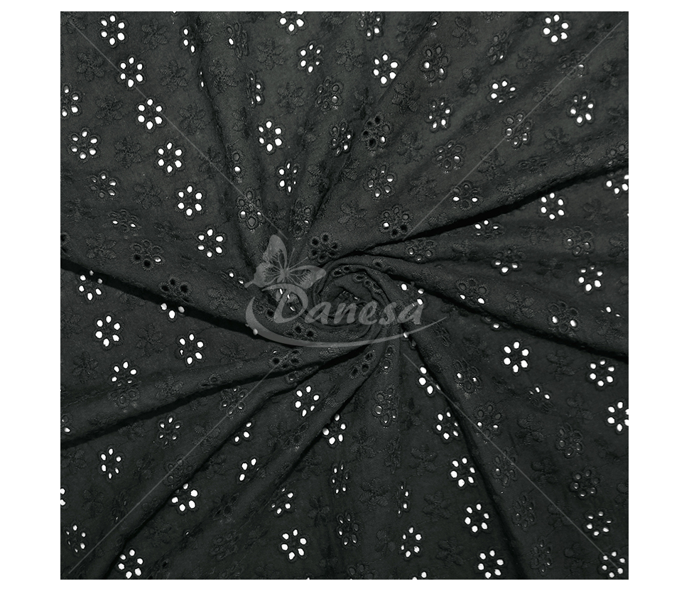 Embroidered cotton