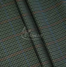 Suit fabric, checkered, multicolor pattern
