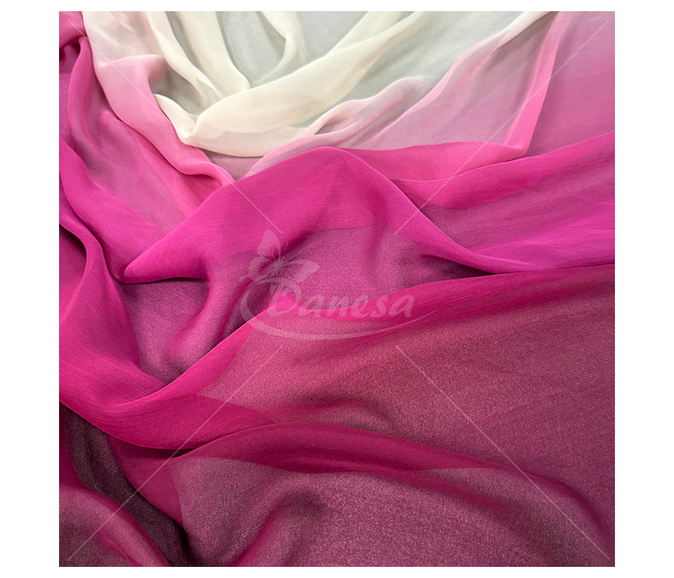 Natural silk „Ombre“ 