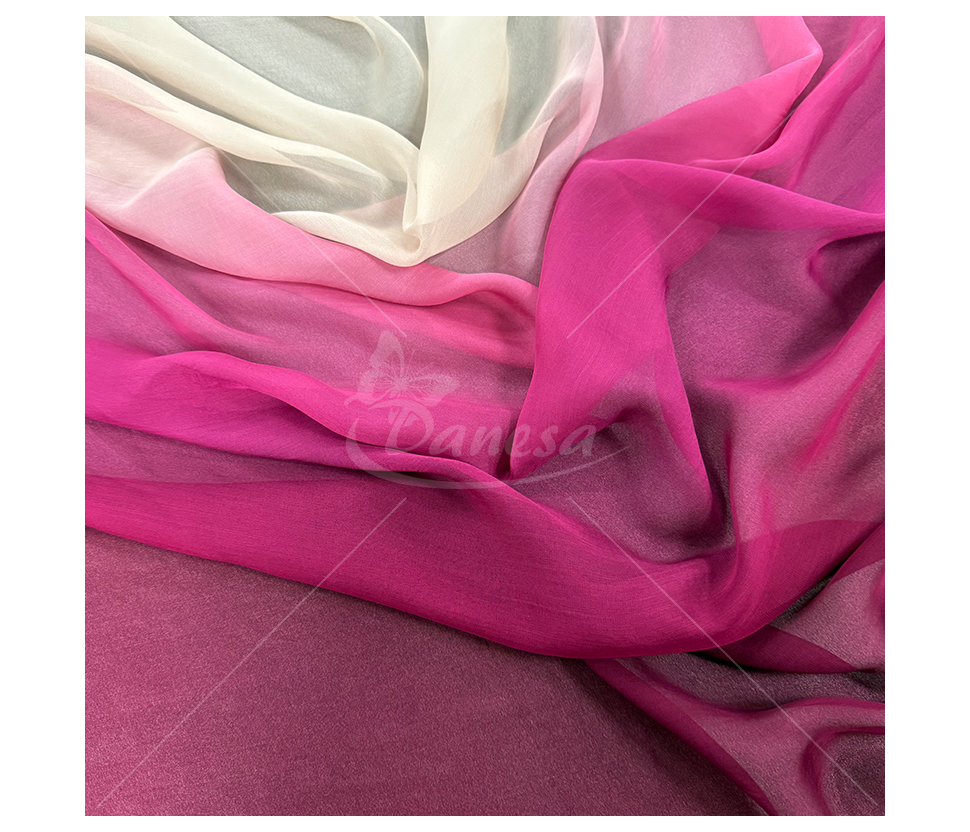 Natural silk „Ombre“ 