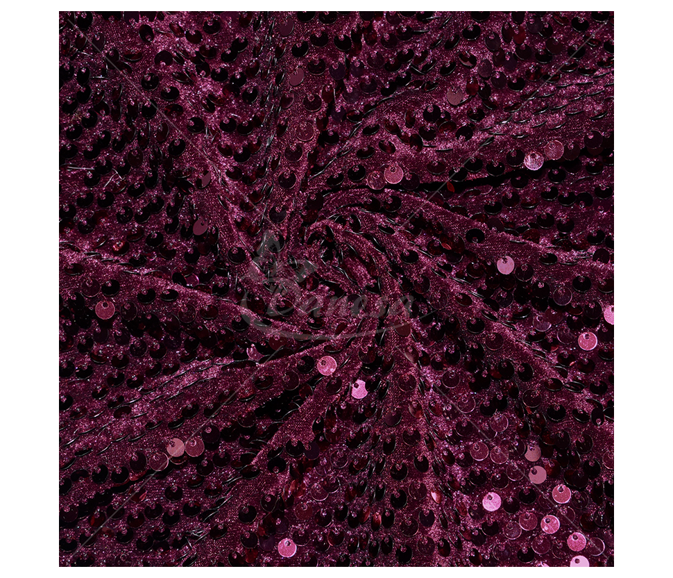 Velour / Velvet with sequins