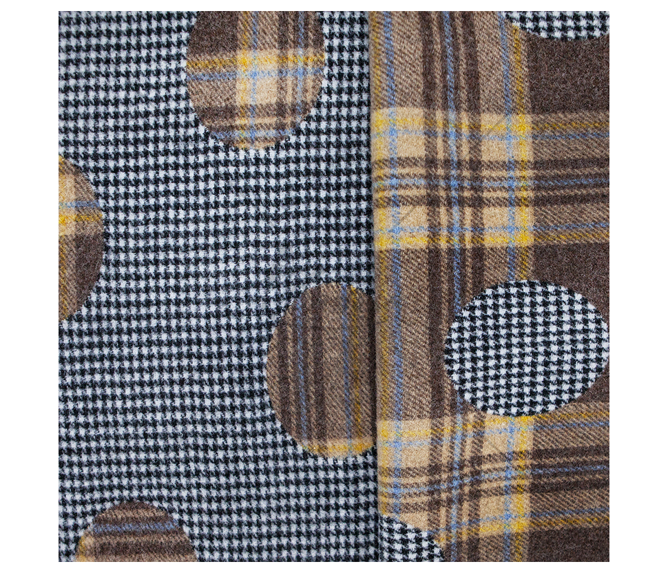 Coat fabric with Wool