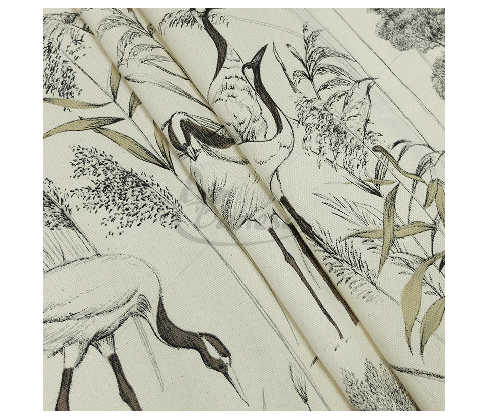 Linen-look fabric (Linen imitation)