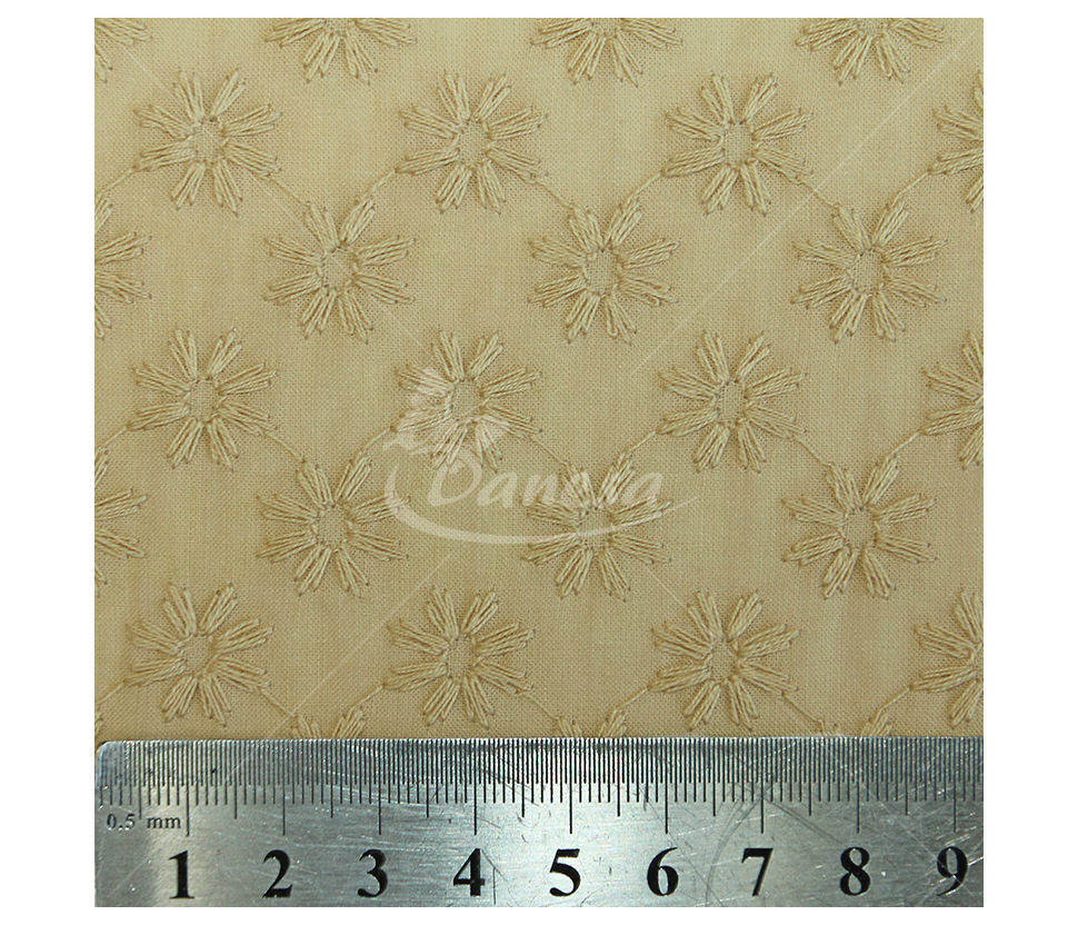 Embroidered cotton