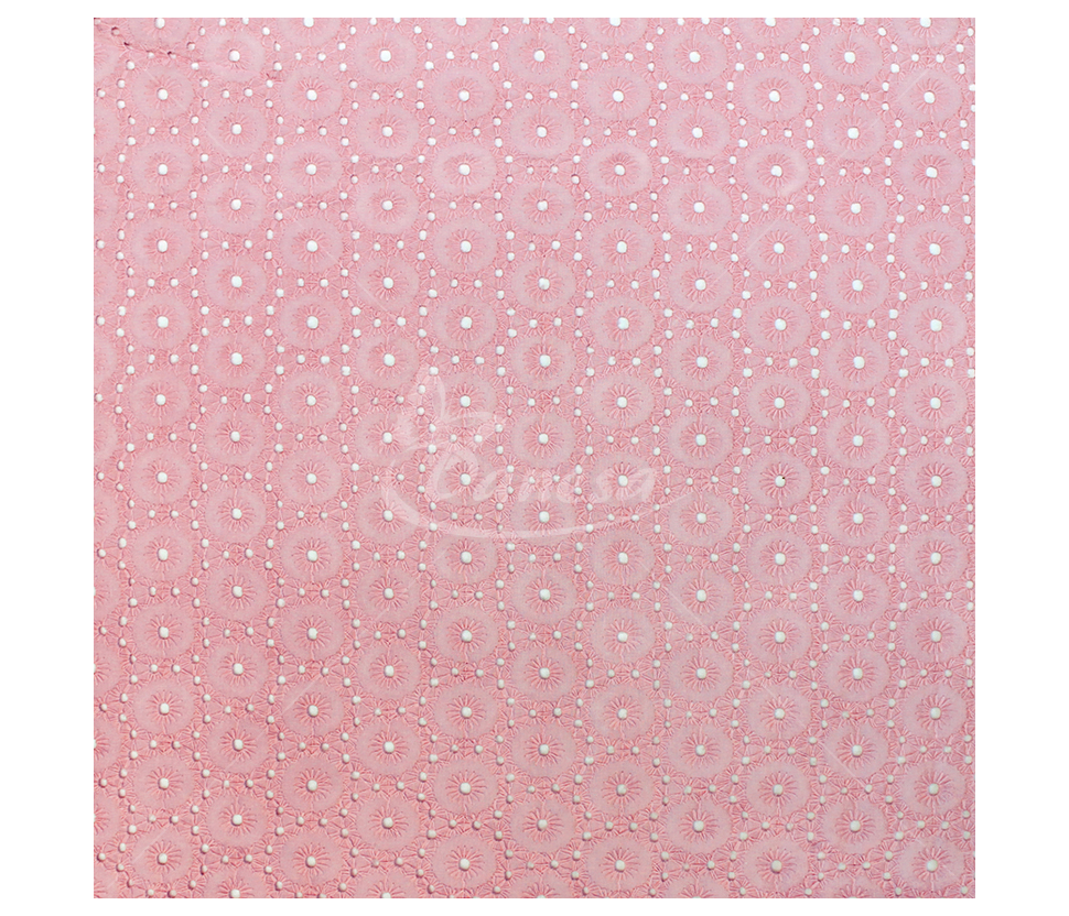 Embroidered cotton