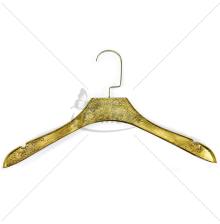 Gold hanger for jackets