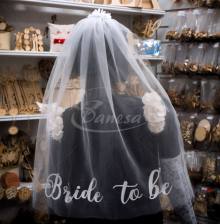 “Bride to Be” Veil for the Future Bride