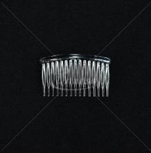 Plastic hair comb