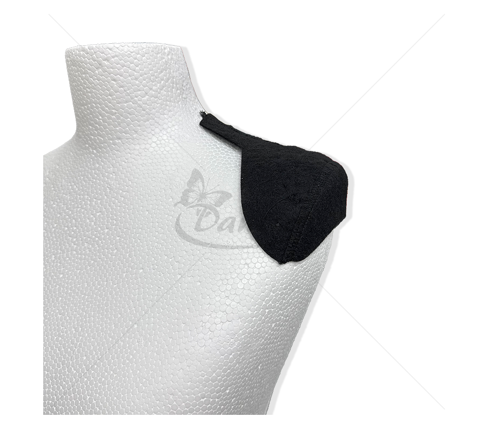 Shoulder Pads for Garments – Unique Shape with Extended Shoulder Contour