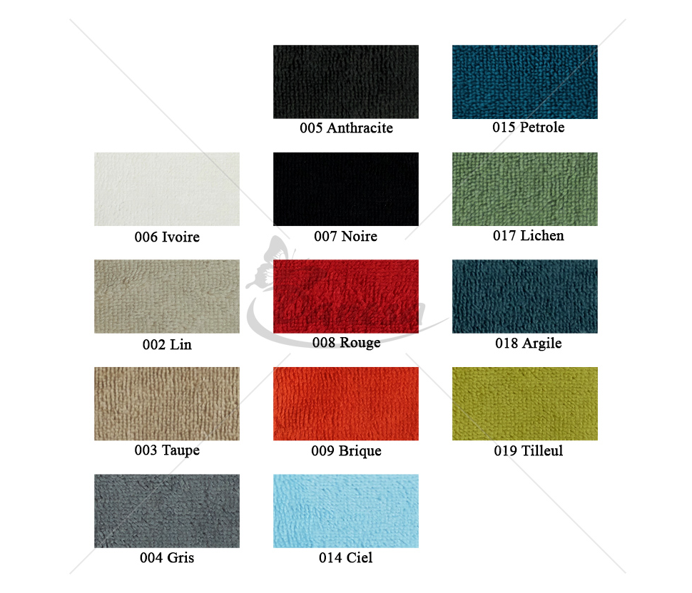 Frotte fabric