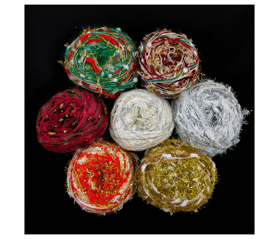 Decorative Knitting Yarn (3–4 Thread Blend)