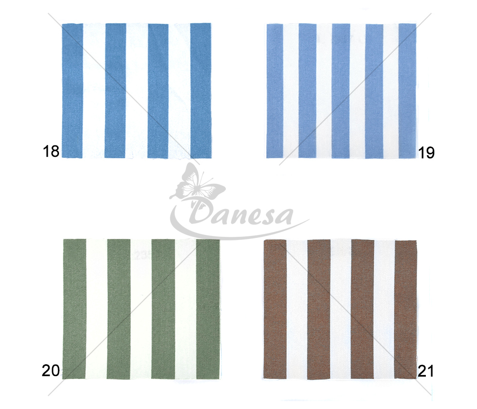 Viscose fabric with Nylon (wide stripes)