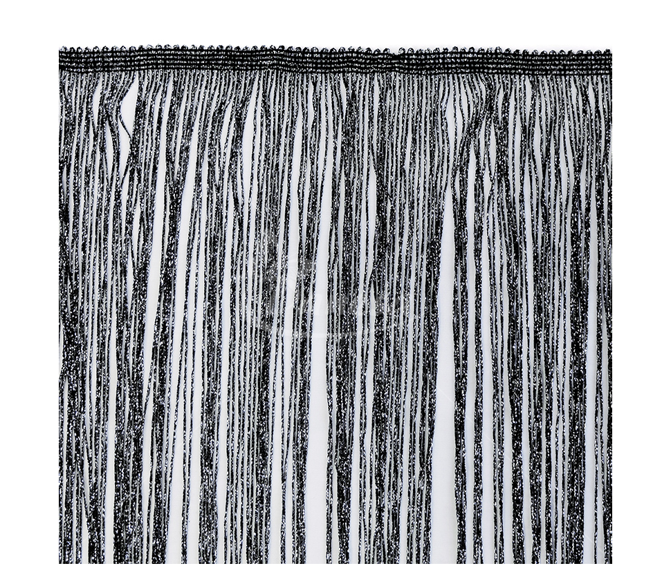 Long shiny tassels/fringe trim (Color palette)
