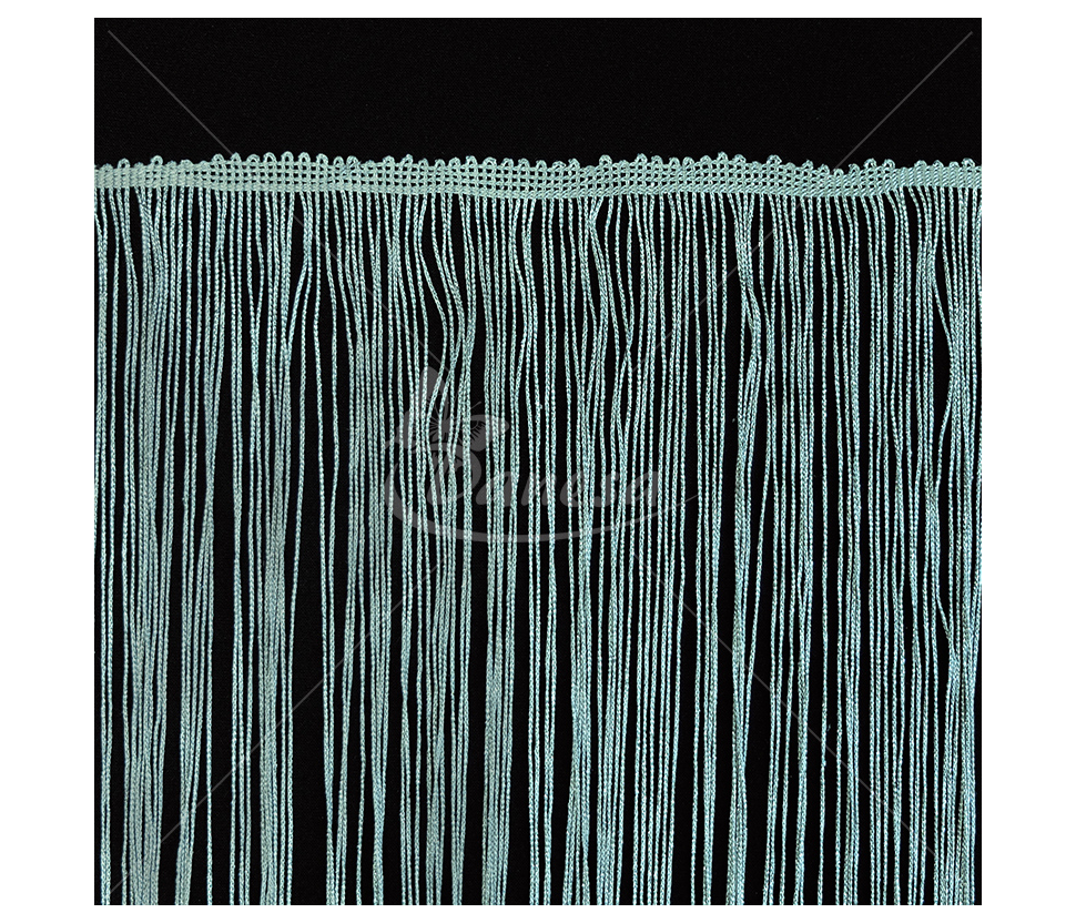 Long shiny tassels/fringe trim (Color palette)