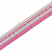 Woven decorative ribbon 
