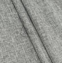 Blackout curtain fabric, woven texture, dark and light gray colors, 3,40m height