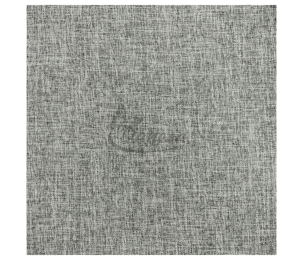 Blackout curtain fabric, woven texture, dark and light gray colors, 3,40m height