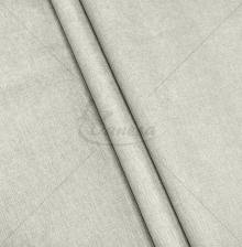 Blackout curtain fabric, velvet structure, very light grey color