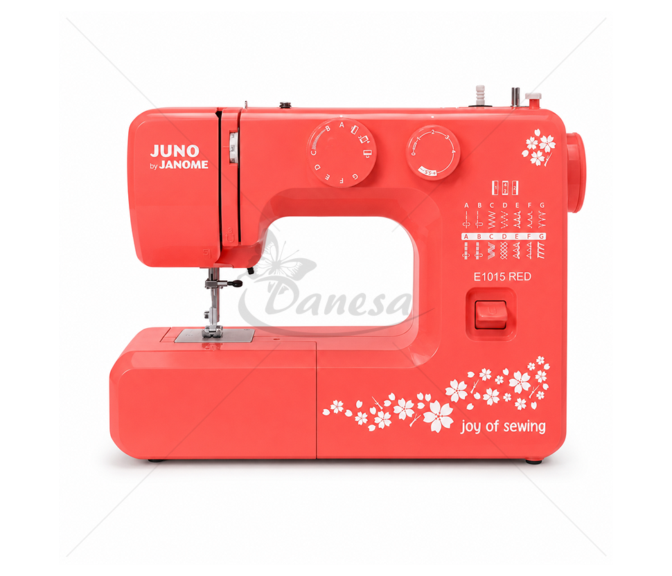 Швейная машина Juno by Janome E1015 Red