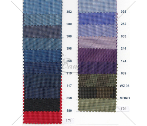 Audinys lauko baldams, užuolaidoms, pavėsinėms, stogams (be PVC sluoksnio (Oxford))