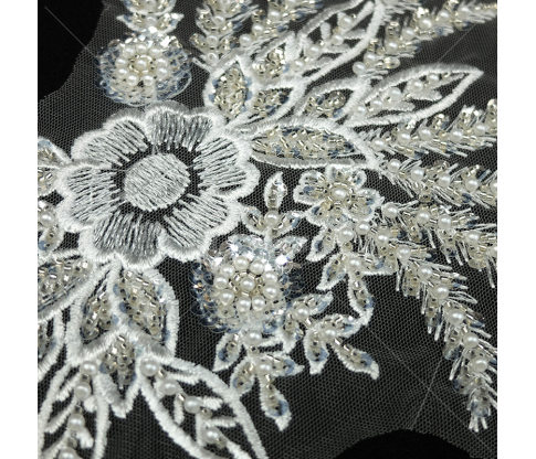 Tulle applique