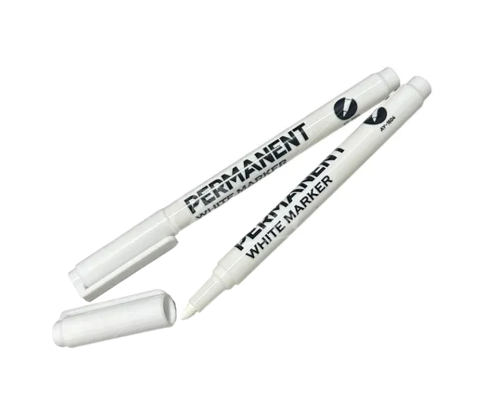 Permanent Markers (White)
