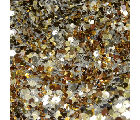 Fabric embroidered with sequins