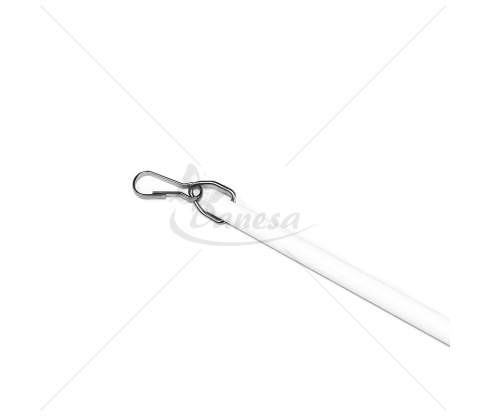 Metal draw rod, white