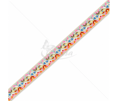 Woven decorative ribbon