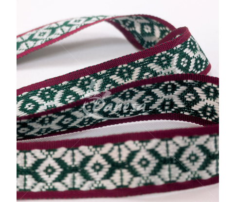 Woven decorative ribbon