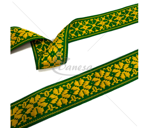 Woven decorative ribbon