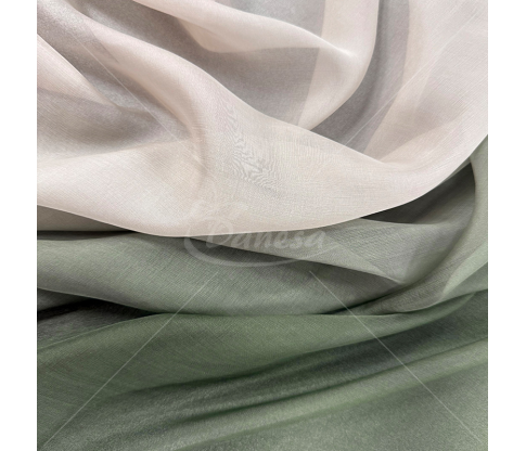 Natūralus šilkas „Ombre“ 