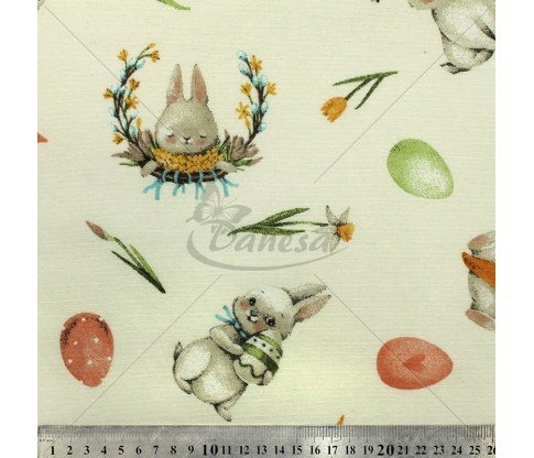 Linen-look fabric (Linen imitation)