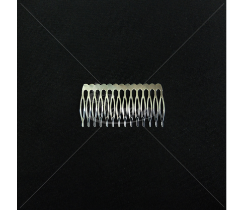 Metal hair comb