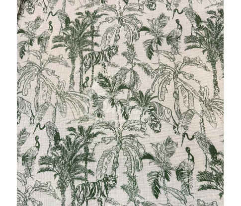 Muslin with a pattern