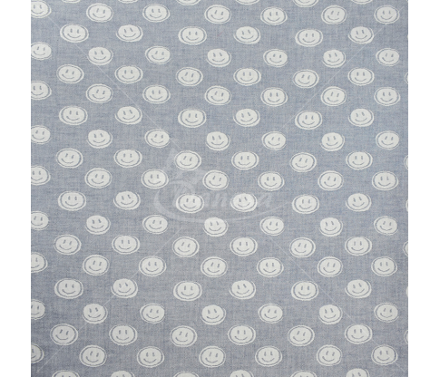 Muslin with a pattern, double-sided