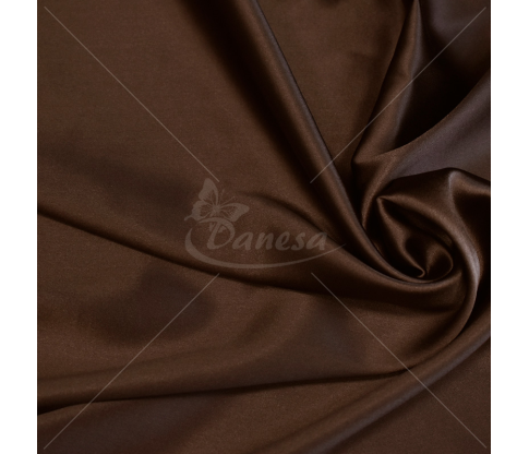 Natural silk, brown color