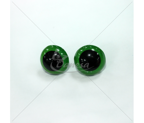 Eyes for toys, green