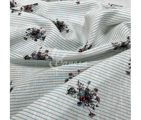 Linen with cotton