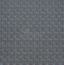 Dark Blue Batiste with Subtle Paisley Pattern – Natural Silk &amp; Cotton