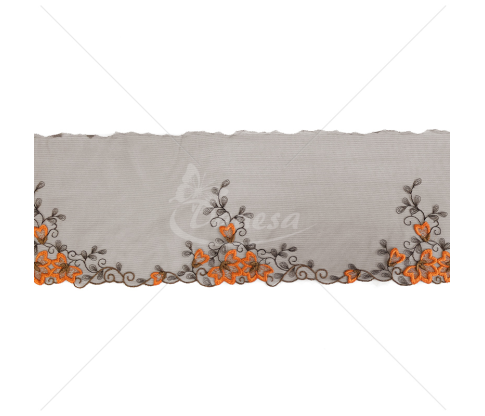Wide lace ribbon