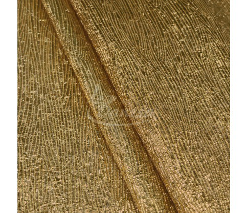 Natural silk with lurex thread