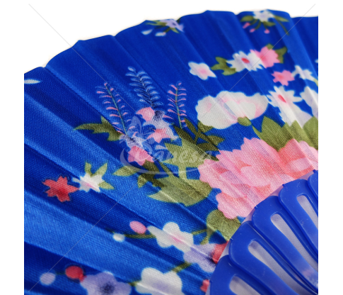 Floral decorative hand fan – various colors