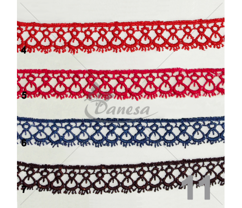 Cotton lace (Color palette)