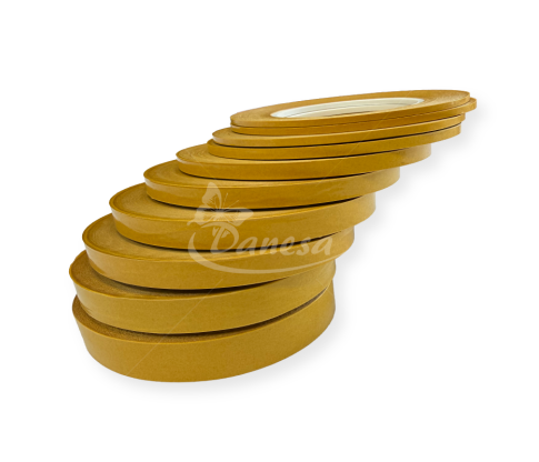 Double-sided adhesive tape for leather