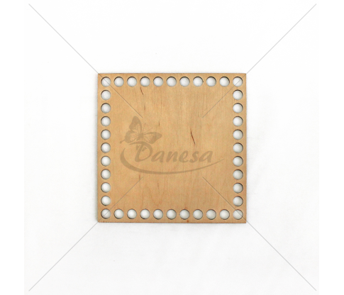 Wooden base for crochet (15 cm)